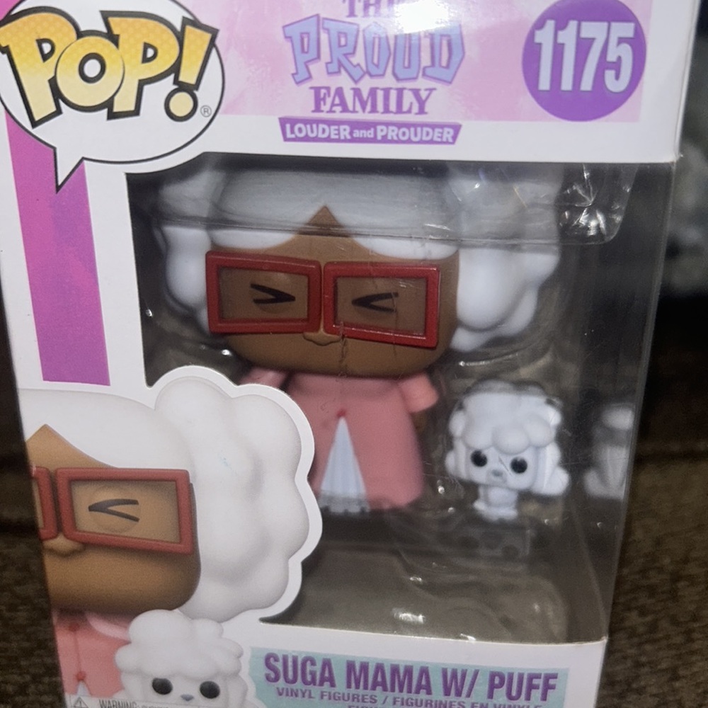 FUNKO POP - DISNEY- The Proud Family: Suga Momma w/ Puff NIB - Picture 2 of 4